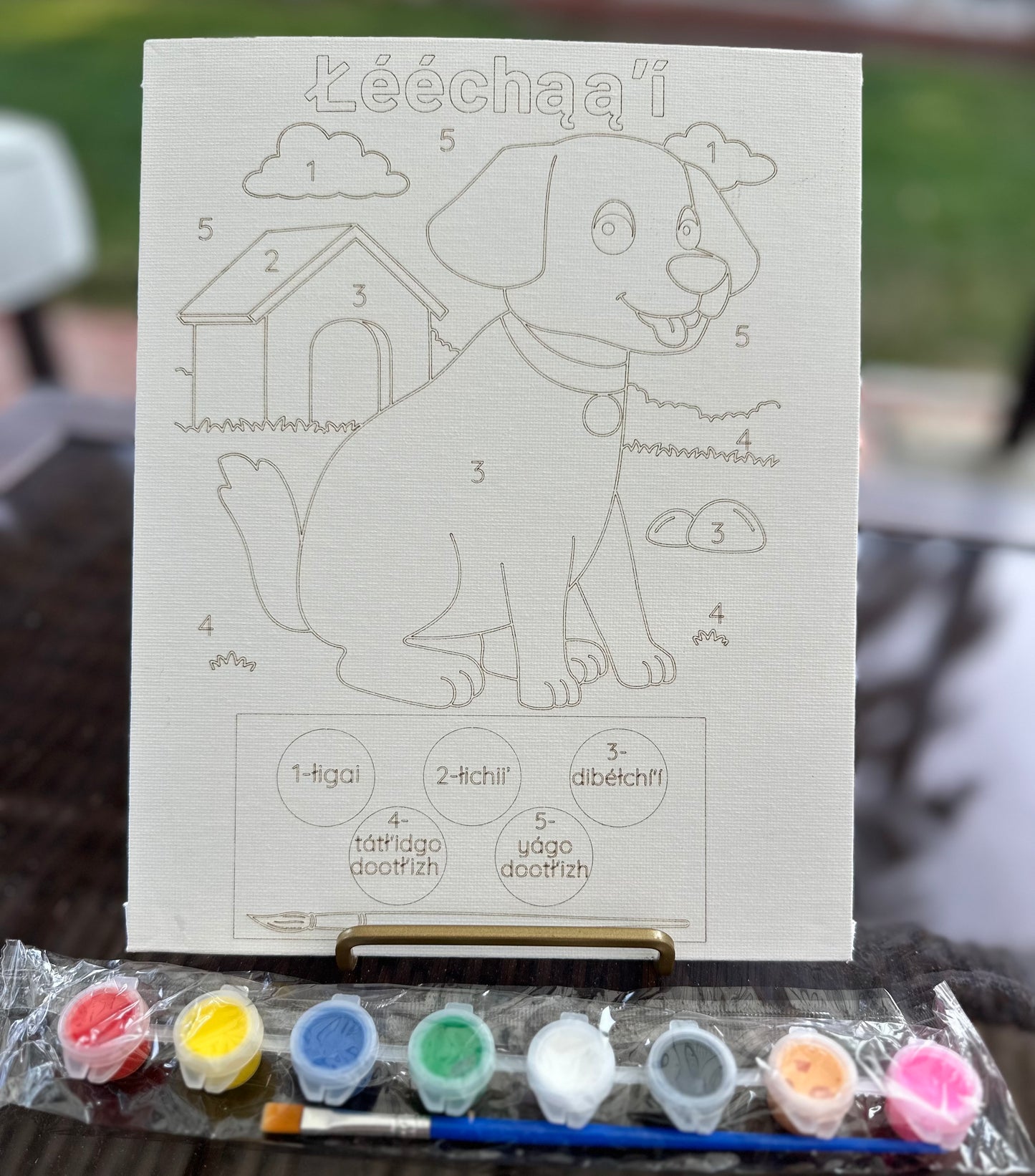 Navajo Paint-by-Numbers kits