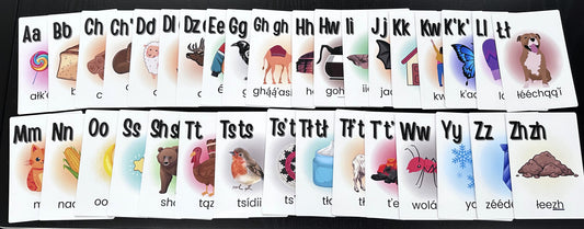 Diné Alphabet Cards – 34 Card Classroom Set