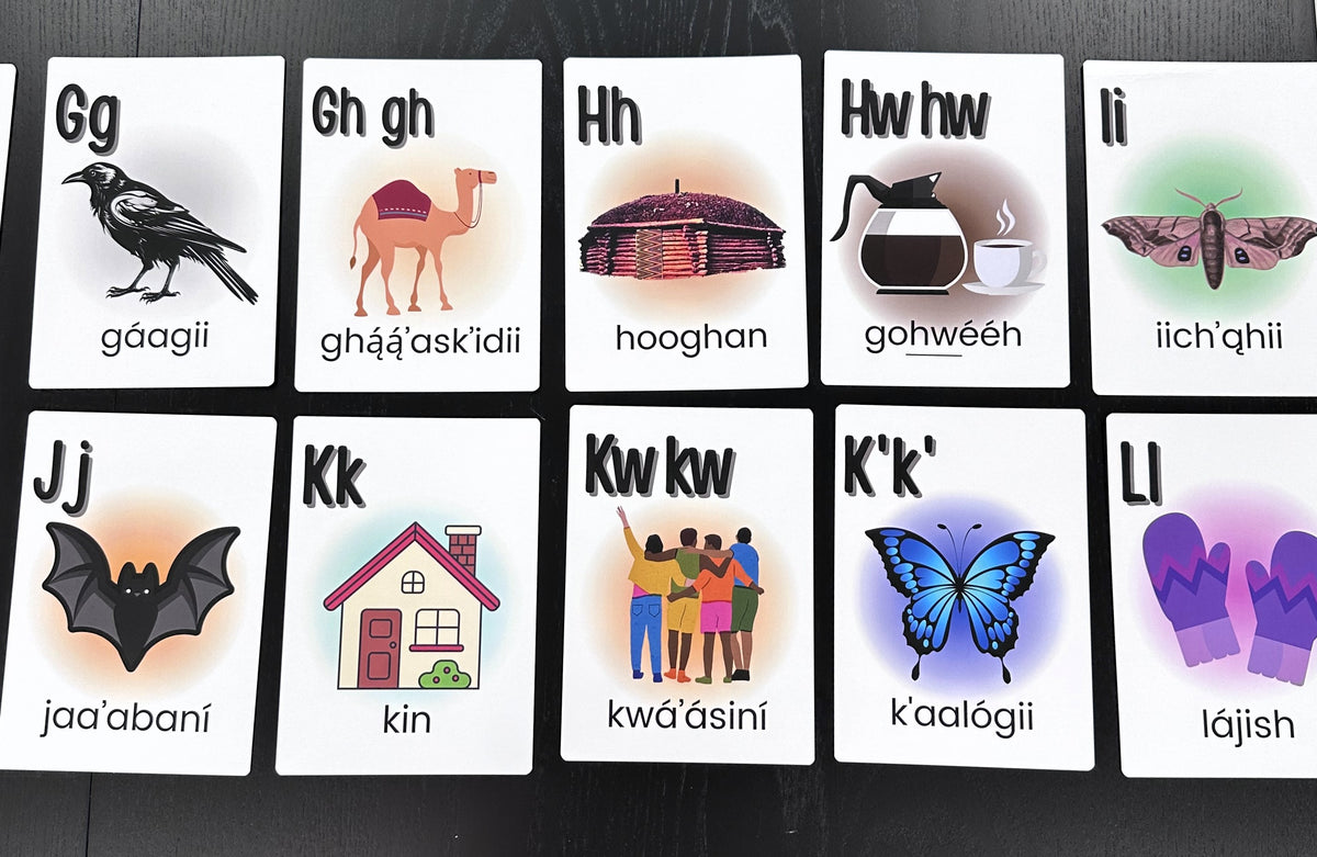 Diné Alphabet Cards – 34 Card Classroom Set