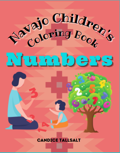 Navajo Children's Coloring Book: Numbers