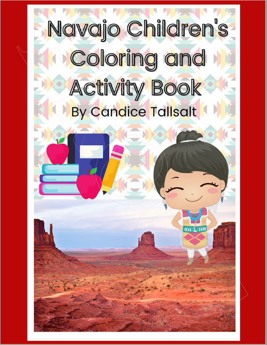 Navajo Children's Coloring and Activity Book