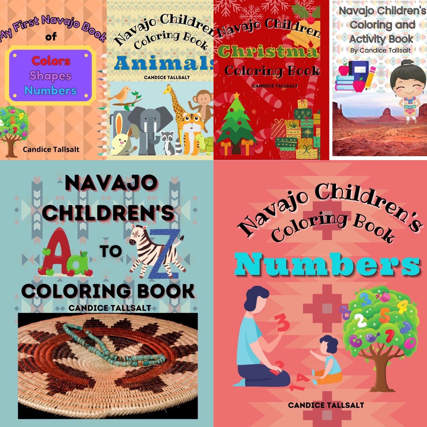 Navajo Coloring and Learning Books e-gift card