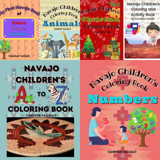 Navajo Coloring and Learning Books e-gift card